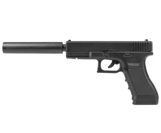 Pistola de Pressão Airgun CO2 G17 Magnum 6,0mm Rossi