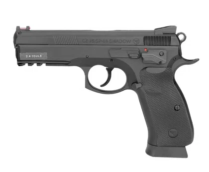 Pistola de Pressão Gas CO2 CZ 75 SP-01 Shadow 4,5mm 2,4J Licenciada ASG