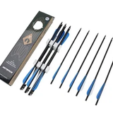 Seta em Fibra Carbono Misto 16" 24 Gramas Kit 06und Artemis