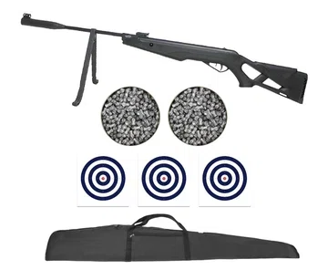 Carabina de Pressão Thunder 5,5mm MH Ekol TAG + Capa + Chumbo + Alvos