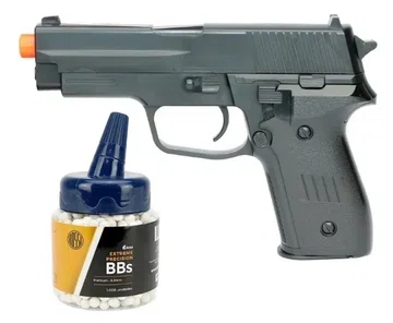 Pistola de Airsoft VG P226 Spring 6mm Rossi Vigor + 1000 Esferas BBs