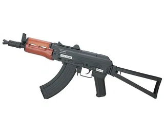 Rifle de Pressão Gas CO2 AKS74U Kalashnikov Full Metal 4,5mm Cybergun