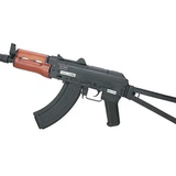 Rifle de Pressão Gas CO2 AKS74U Kalashnikov Full Metal 4,5mm Cybergun