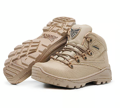 Bota Coturno Militar Acero Ripstop Mid Desert