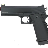 Pistola de Airsoft GBB Black Whisper 1911 Hi-Capa 4.3 Blowback 6mm TAG