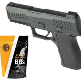 Pistola de Airsoft P320 V311 Spring 6mm Vigor Rossi + 1000BBs