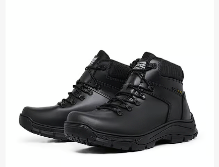 Bota Militar Acero Couro Tiger Pro Zíper Preto