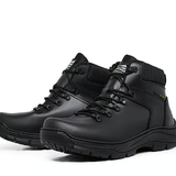 Bota Militar Acero Couro Tiger Pro Zíper Preto