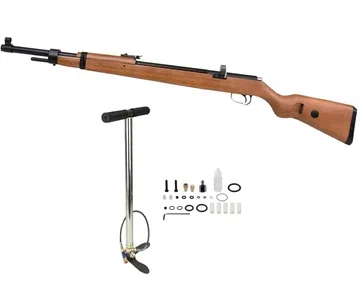 Carabina de Pressão PCP Mauser K98 4,5mm 12 Tiros Diana + Bomba