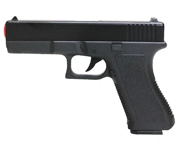 Pistola de Airsoft G19 VG GK-V500 Slide Metal Mola 6mm Rossi