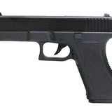 Pistola de Airsoft G19 VG GK-V500 Slide Metal Mola 6mm Rossi