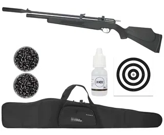 Carabina de Pressão PCP PR900S G2 4,5mm + Capa + Chumbos + Alvos + Óleo