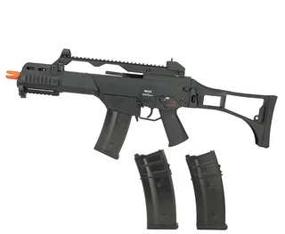 Rifle de Airsoft Gas GBB G36 BK FM Full Metal Green Gas Blowback 6mm QGK