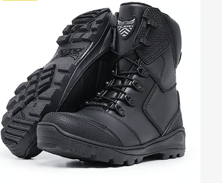 Bota Militar Acero Couro Mamute Pro Preto